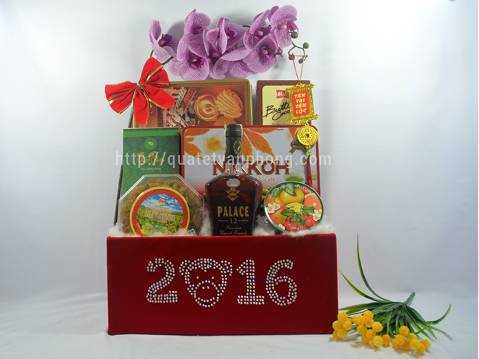 Giỏ quà tết 2016 cao cấp