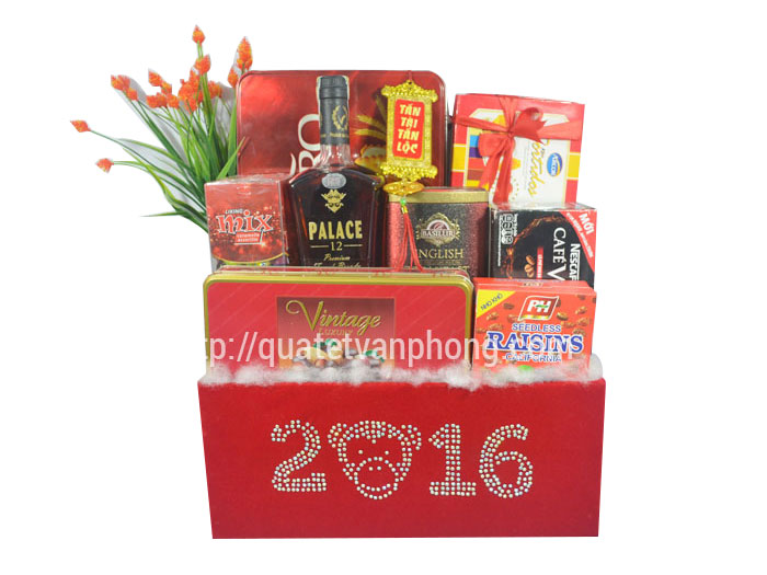 Giỏ quà tết cao cấp QTVP03G