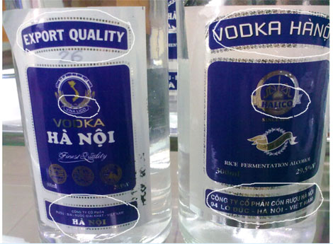Tư vấn cách nhận biết rượu vodka thật và giả