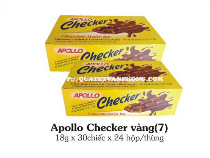 Bánh Apollo Checker vàng