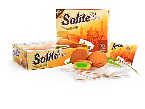 Bánh kẹo Kinh Đô bông lan Solite vị lá dứa
