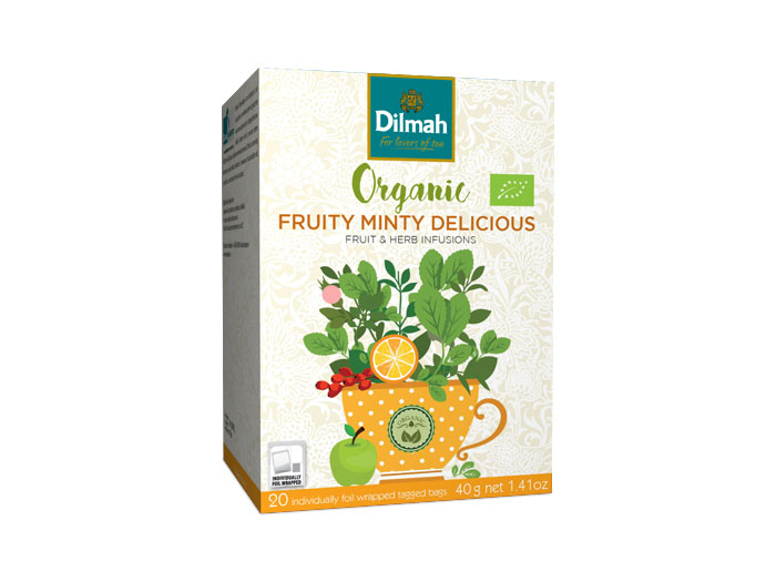 Trà Organic hoa quả bạc hà